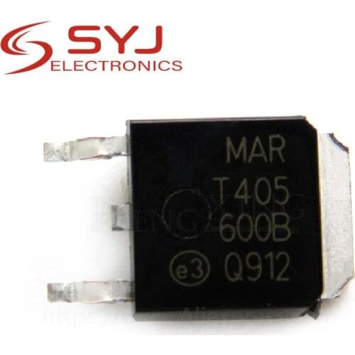 10pcs/lot T405-600B TO-252 T405600B T405-600 Triac 4 Amp 600 Volt New original free shipping fast delivery In Stock