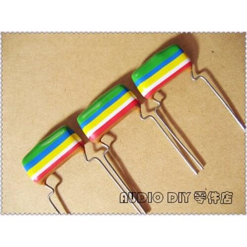 5pcs 352 Series 0.56uF 250V 250V0.56uF 10% 1979 Antique Zebra Copper Foot Film Capacitor 560nF 250V560nF 564 250V564