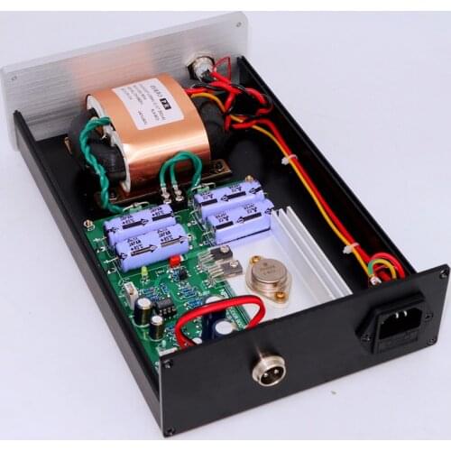 50W STUDER gold sealed tube regulated ultra-low noise linear power supply DC 15v 18v 19v 24v/2A For 12AU7 Tube Headphone Pre-amp
