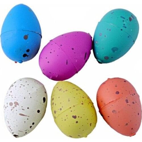 Kids Toy Inflatable Hatching Dinosaurs Resurrected Hatching Eggs Dinosaur Add Water Growing Dino Eggs Cracked Inflated Soak 6pc