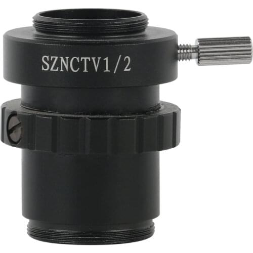Stereo Microscope Camera Accessories 0.5X C-mount Lens Adapter SZMTV1/2 Adapter For Trinocular Stereo Microscope Camera