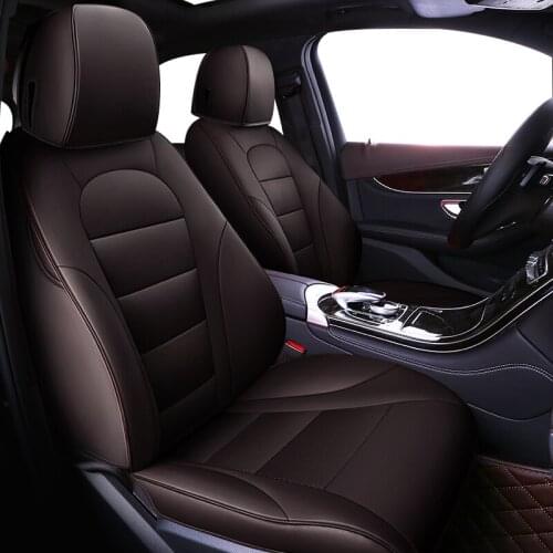 ZHOUSHENGLEE Custom Car Seat Covers for Jaguar XJ XF XE E-PACE XFL XEL Automobiles Seat Covers car accessories four seasons