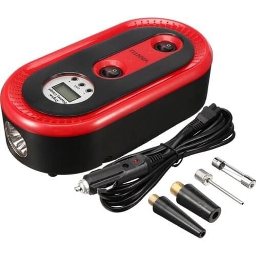 Electric Tire Portable Digital Display Mini Handheld Air Pump 12V 120W Auto Air Compressor High Pressure Tire Air Inflator Pump