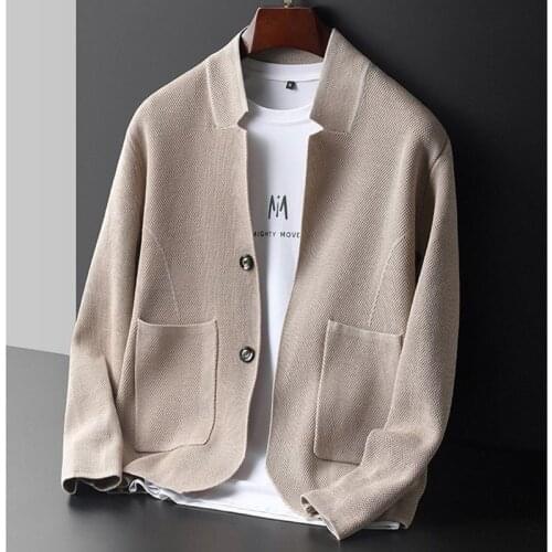 LDKVGSU Men's Knitted Cardigans