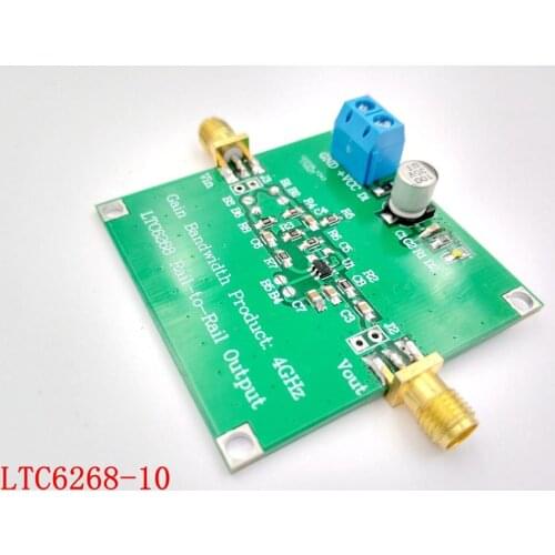 LTC6268-10 Rail-to-rail output high speed amplifier 4GHZ transimpedance non-inverting inverting amplifier
