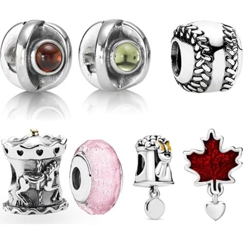 New Fashion And High-quality Charm Carousel, Maple Leaf, Watering Can Charm, Suitable For Diy Jewelry For Womens Parties