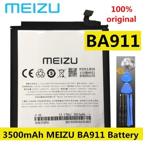 Meizu New Original 3500mAh BA911 Replacement Mobile Phone Battery For Meizu BA911 Accumulator