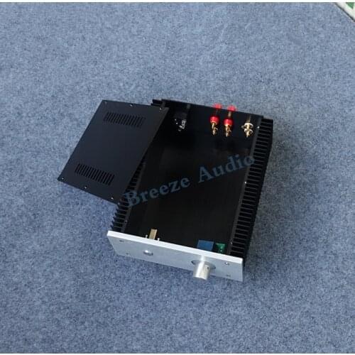 BZ2109B All Aluminum Audio Amplifier Chassis Power Amp Case Preamp Enclosure DIY Box 211MM*90MM*257MM