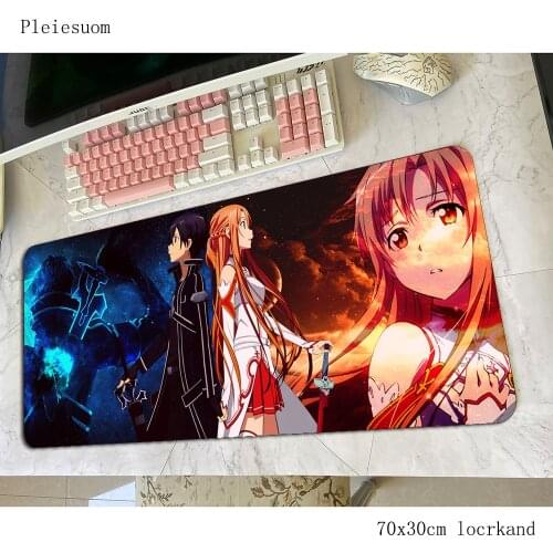 Sao mats 700x300x3mm Cartoon gaming mouse pad big keyboard mousepad Aestheticism notebook gamer accessories padmouse mat