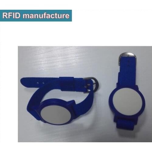 High performance long range 1-6m UHF RFID Bracelet passive PVC waterproof uhf rfid wristband timing chip tag for triathlon race