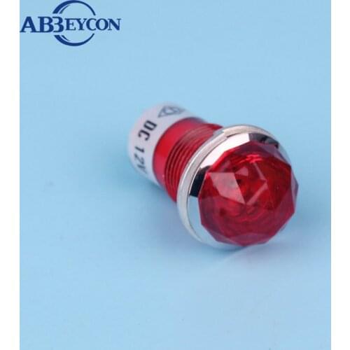 ZS44 Wenzhou Abbeycon yellow round 15mm pilot light in China