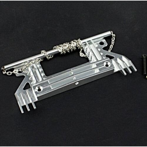 1/14 Remote Control Tractor Scania R620 Truck Metal Front Bumper Anti-collision Fence Guard Bullpen For Tamiya Dumper Model LESU