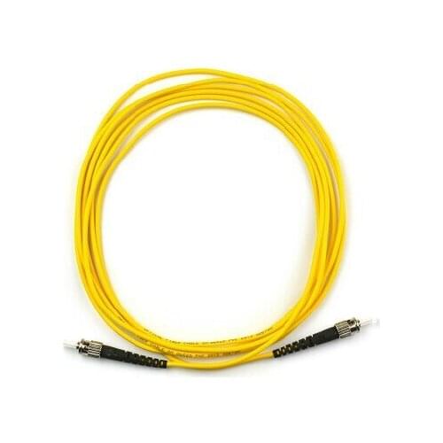 10PCS ST UPC 3M Fiber Optic Cable Single Mode Simplex 2.0MM 3.0MM ST Fiber Optic Patch Cord Fiber Optic Jumper Free shipping