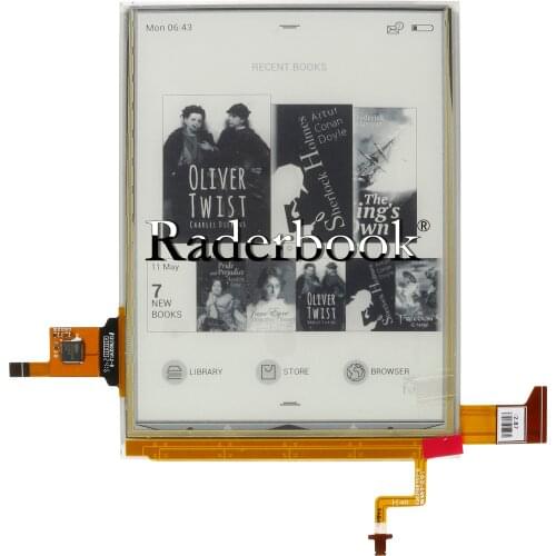 6 inch ED060XH8 lcd and Touch panel with backlight For Kobo Aura Edition 2 Reader ebook Screen matrix For kobo aura edition 2