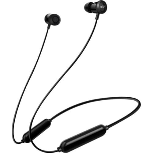 Aigo W03 Wireless Bluetooth Sports Call Earphone Collar Type Magnetic Absorption Neck Hanging Ear Type Earphone IPX5 Waterproof