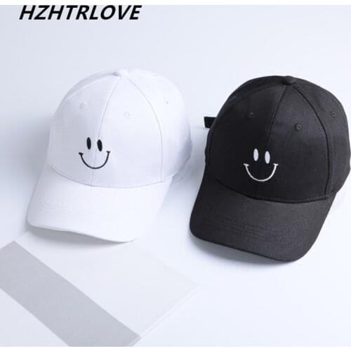 High Quality Lovely Smile Baseball Caps Fashion Brand Snapback Cap For Men Women Casquette Bone Hip Hop Hat Dad Hat Gorras