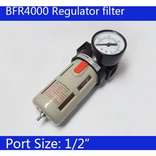 1/2" Pneumatic Source Treatment Unit BFR4000 , Air Filter Pressure Regulator