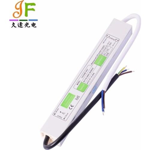 Fast shipping 20pcs DC12V IP67Waterproof Electronic LED Driver 30W AC110V-260V Aluminum Transformer led lighting Converter Power