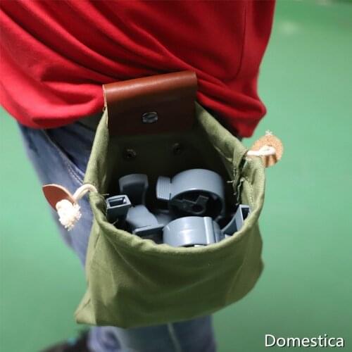 Canvas Fruit Picking Bag Hanging Waist Portable Reusable Bags Fruit Vegetable Bag High-Quality Household Garden Accessories