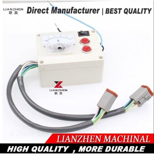 Excavator throttle motor test tool for LIANZHEN stepper motor test tool E320C 320B panel simulator