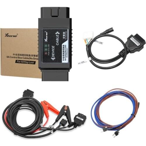 Xhorse VVDI T-oyota 8A Non-Smart Key Adapter Control Box Cable no need to Remove Immo Box work with VVDI2 ,VVDI KEY Tool Max