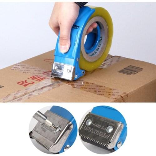 Tape Cutter Dispenser Manual Sealing Device Baler Carton Sealer Width 48mm/1.89in Packager Cutting Machine Easy To Operate