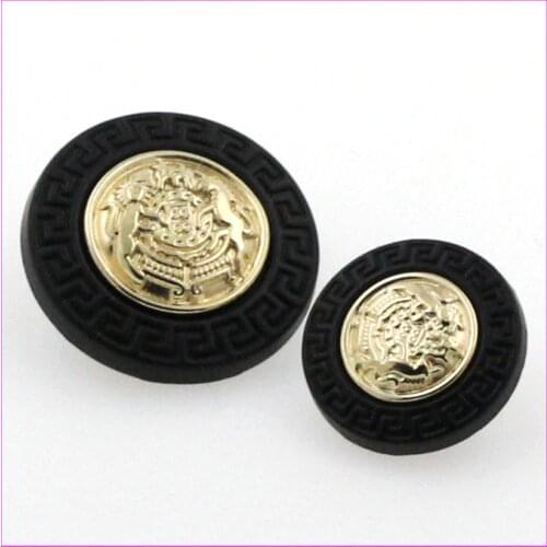 2015 best sell metal sewing button zinc alloy material gold color used for kinds of cloth round DIY
