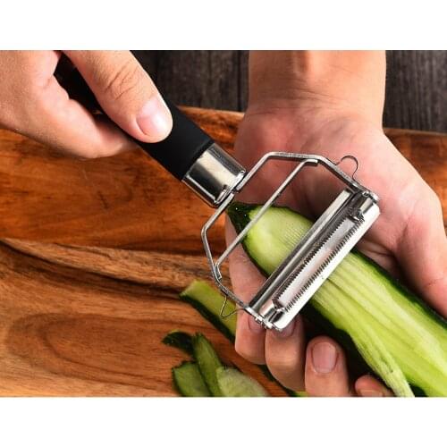 Multifunctional fruit and vegetable peeler stainless steel peeler vegetable shredder kitchen accessories