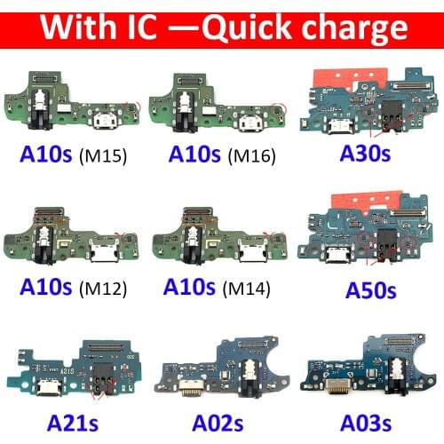 USB Charger Charging Dock Port Connector Flex Cable For Samsung A10S A20S A30S A50S A107 A207 A307 A507 A21s A217F A70s A12