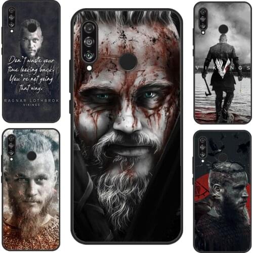 Ragnar Lothbrok Vikings For Huawei P20 Lite P30 P40 Pro P Smart 2019 2021 Nova 5T Case For Honor 10i 20 8A 8X 9X