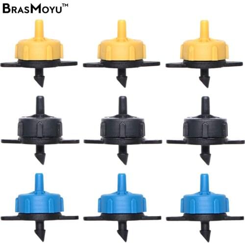 200PCS 2L 4L 8L Garden plant Water Micro Flow Regulator Irrigation Drippers Fixed Flow Pressure Compensating Emitter Head