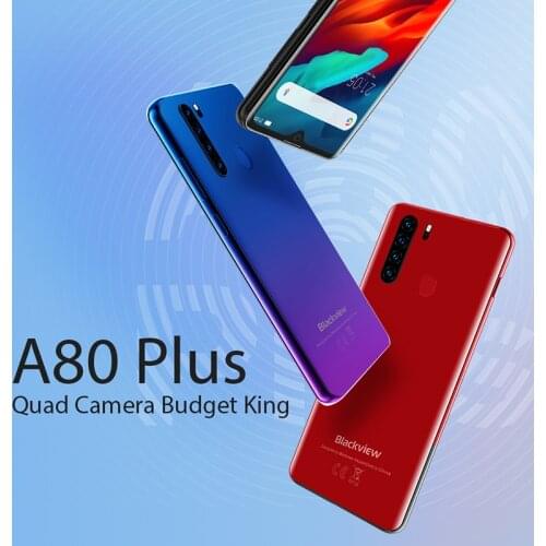 Blackview A80 PLUS 6.49 inch 4+64G 6762D Octa-core Standard Waterproof and Drop-Proof 4680mAh Smartphone Android