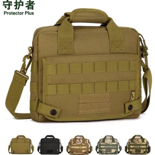 Tactical Shoulder Bag Protector Plus K309 Sports Bag Camouflage Nylon Military Outdoor Hiking Bag Ipad Bag