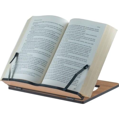 Vigo Wood Ahşap Kitap Okuma Ve Tablet Standı