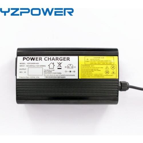 YZPOWER 87.6V 3.5A Lifepo4 Lithium Battery Charger For 72V Battery Pack Ebike Electric Bike Aluminum Case