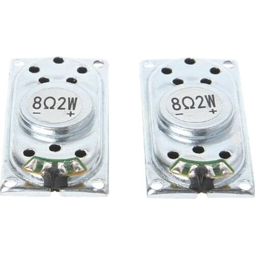 1 Pair Mini Audio Speakers 2040 8Ohm 2W For Notebook Computer Speaker Portable 19QA
