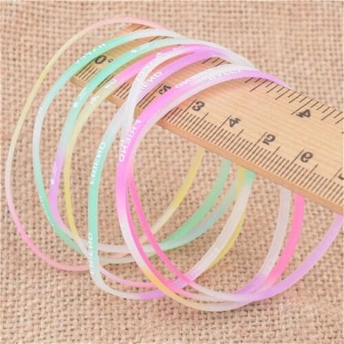 1pcs Bracelet Glow-in-the-Dark Toys1pair Fashion Sport Accessories Glow In The Dark Improve Ability Gift Children