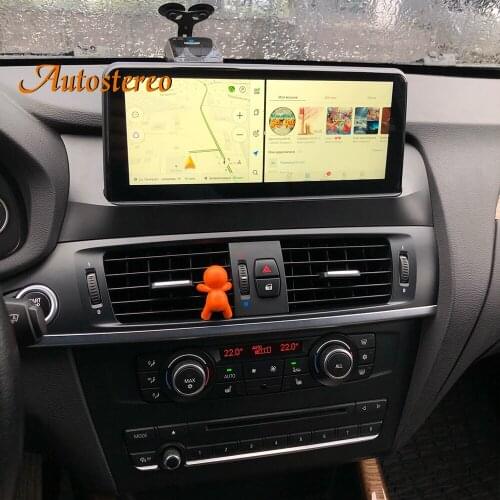 10.25 Android 10 128+8 1920*720 For BMW X3 X4 F25 F26 2011-2017 CIC NBT Car Multimedia Player GPS Navigation 4G/5G LTE Qualcomm