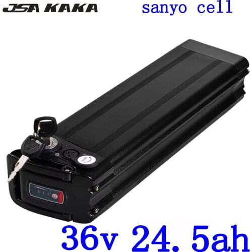 1000W 36V electric bicycle 36V 25AH battery 36V 24.5AH Lithium battery use sanyo cell for 36V 500W 1000W motor Free Customs Duty