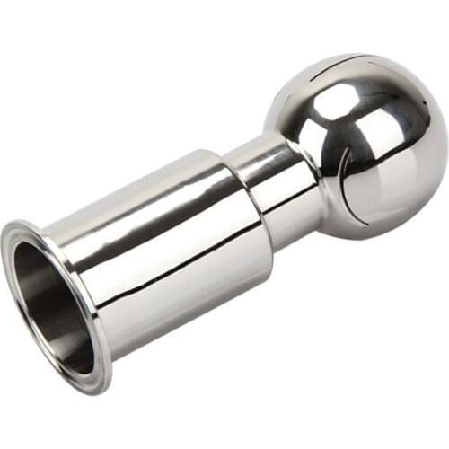 2'' Sanitary Tri Clamp Clover Rotating Spray Ball CIP Tank Cleaning Ball SS304 Stainless Steel