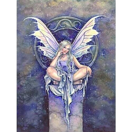 5D diamond embroidery mosaic fairy full square rhinestone DIY diamond painting cross stitch religion handcraft gift home decor