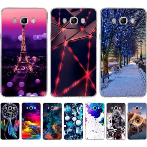 For Samsung Galaxy J7 2016 Case Cover J710F Soft Silicone TPU Phone Case For Fundas Samsung Galaxy J7 2016 J710F Case Cover Capa