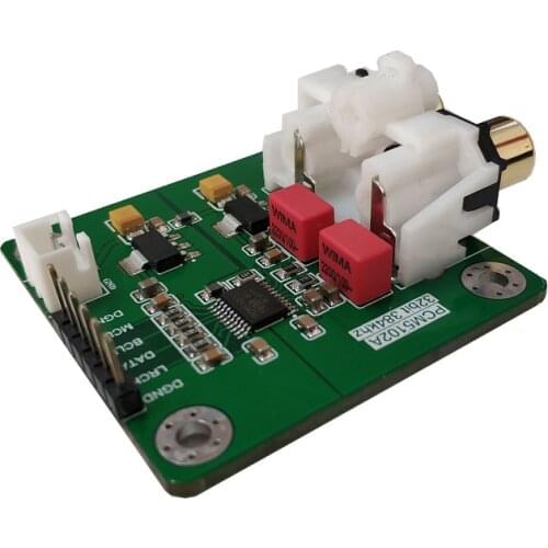 DAC Digital Decoder PCM5102A supports Bluetooth i2s input 32bit 384Khz For Amplifier DC 5V