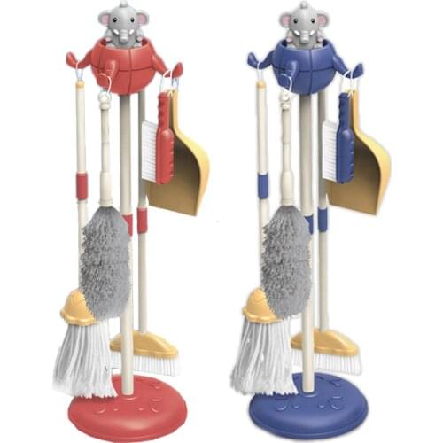 Pretend Play Detachable Housekeeping Tools Cleaning Supplies Toy