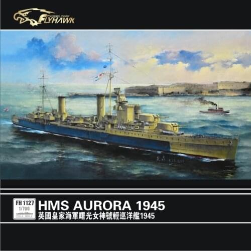 Flyhawk FH1127 1/700 HMS AURORA 1945 Plastic Model Kit