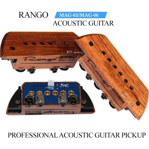 2020 NEW Upgraded version RANGO Acoustic Guitar MAGNETIC PIckup guitar pickup Guitar accessories MAG-05/MAG-06 +microphone