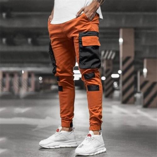 2021New Running Jogging Pants Men Soft Bodybuilding Joggers Sweatpants Harem Long Pants Gym Fitness Sport Training Pants