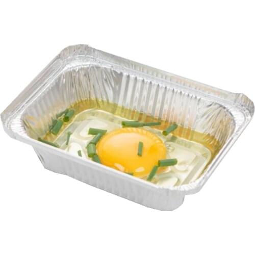 25pcs Disposable Tinfoil Baking Pan BBQ Aluminum Foil Grease Drip Pans Barbecue Grilling Tray Outdoor Baking Kitchen Supplies