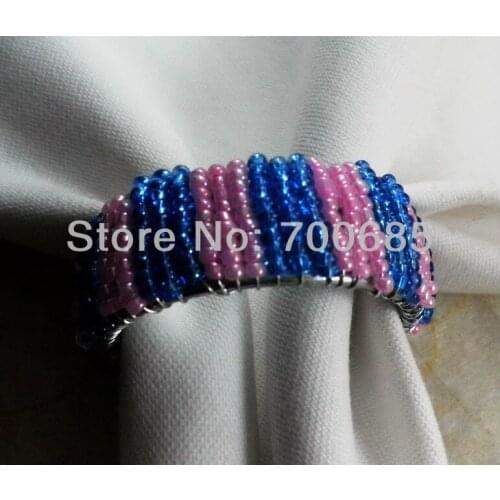 Weaving wedding napkin ring, napkin holder, decoration napkin ring