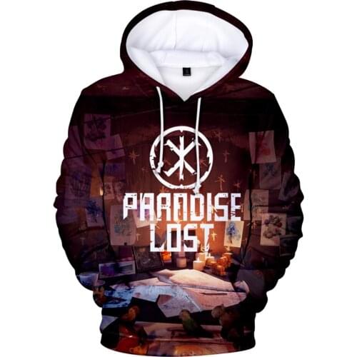 New Paradise Lost Szymon 3D Print Hoodie Fashion HoodiesWiner 3D Hoodies Sportswear Clothing Women Men Hip hop Loose Hoodies